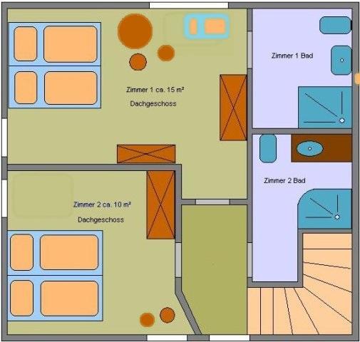 Ferienwohnung Toscana Drážďany Exteriér fotografie